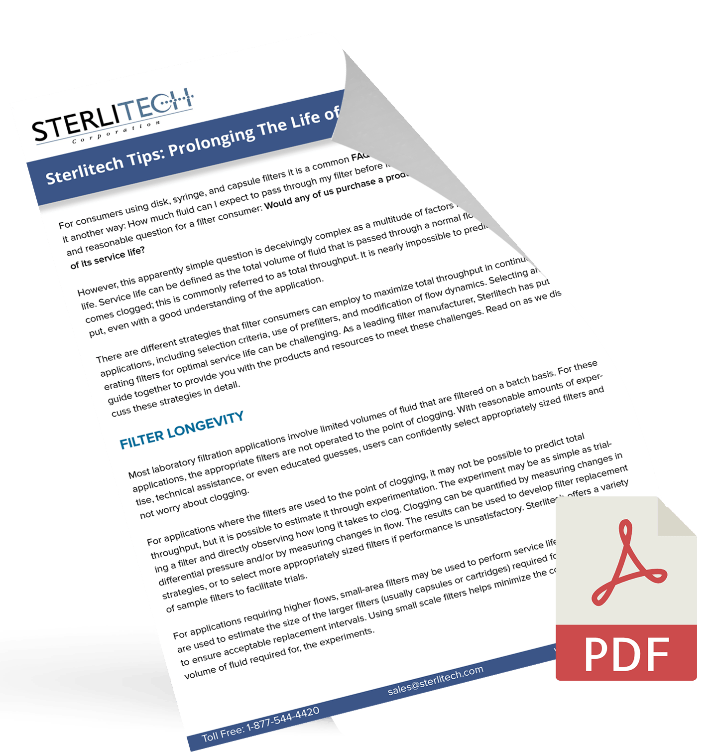 Sterlitech Tips — Prolonging the Life of Your Microfilters