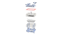 CF042 Cell Assembly, Crossflow, Quartz (CF042Q)