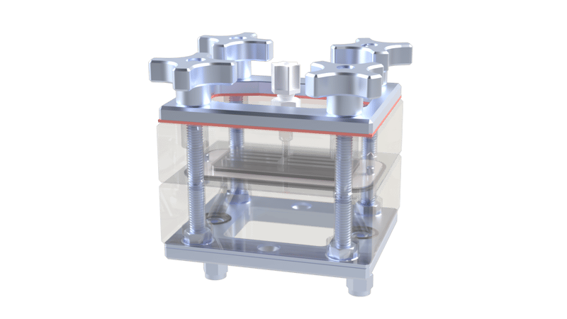 CF042 Cell Assembly, Crossflow, Quartz (CF042Q)