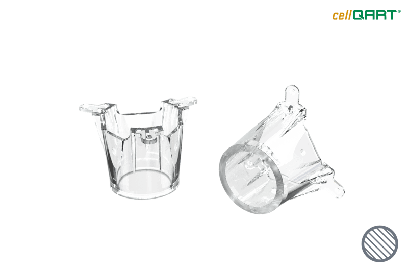 cellQART 24-Well Cell Culture Insert PET, 0.4um, Clear Extended Culture, 48/Pk