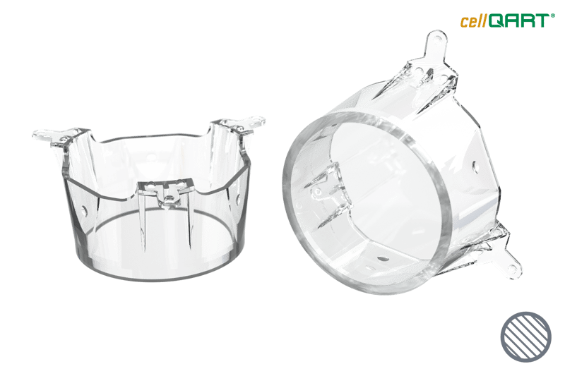 cellQART 6-Well Cell Culture Insert PET, 0.4um, Clear Extended Culture, 48/Pk