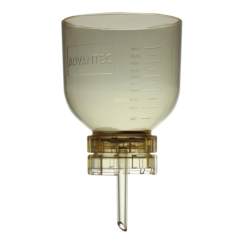 Filter Holder - Close Up View - Polysulfone, KP-47W, Funnel, Base, Wide Mouth, 300mL