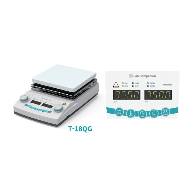 T-18QG Hotplate, Digital, 180mm, Handle, 120V, 60Hz, US Plug