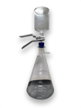25mm Glass Microanalysis Holder, Glass Frit Support, 300 ml, 1L receiving flask - image